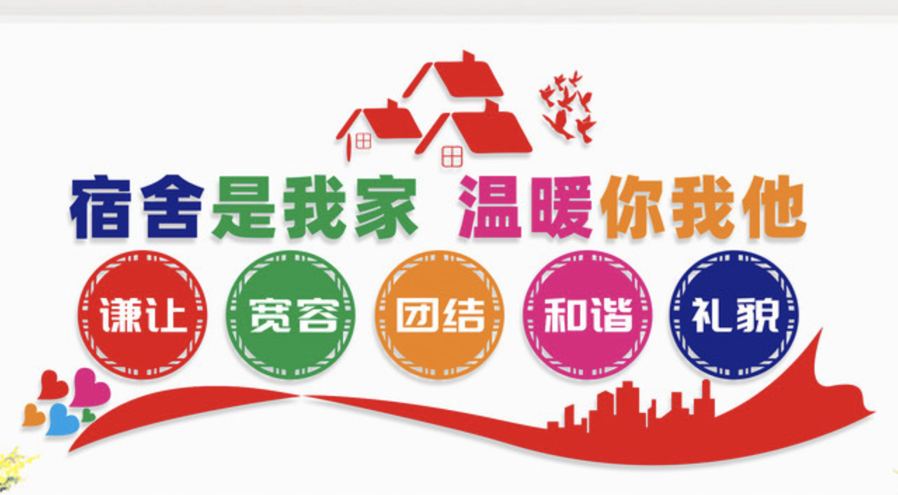 學(xué)校社區(qū)宿舍文化墻(圖4) 學(xué)校社區(qū)宿舍文化墻(圖4)